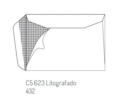ENV.BRANCO C5 623 162X229 CAIXA C/500 , FIRMO , 432 , 5601645100510